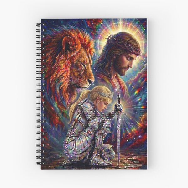 Item preview, Armor of God: Praying in The Spirit (Blonde Warrior Woman) designed and sold by Tracie J.