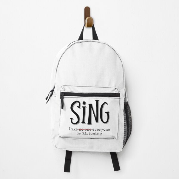 Item preview, Sing Like Everyone Is Listening - Funny Music Theater Singer Quote designed and sold by SunandShade.