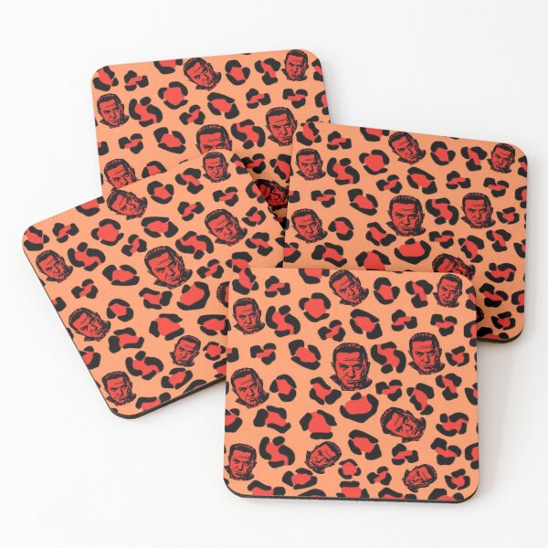 Item preview, Cheetah Print of Count Dracula on Orange designed and sold by calypso-designs.