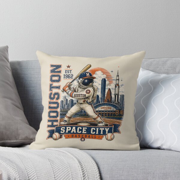 Item preview, Houston Space City Baseball Vintage Astronaut T Shirt Retro Houston Baseball Fan Gift designed and sold by GhostDawgs.
