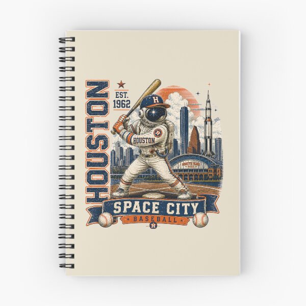 Item preview, Houston Space City Baseball Vintage Astronaut T Shirt Retro Houston Baseball Fan Gift designed and sold by GhostDawgs.