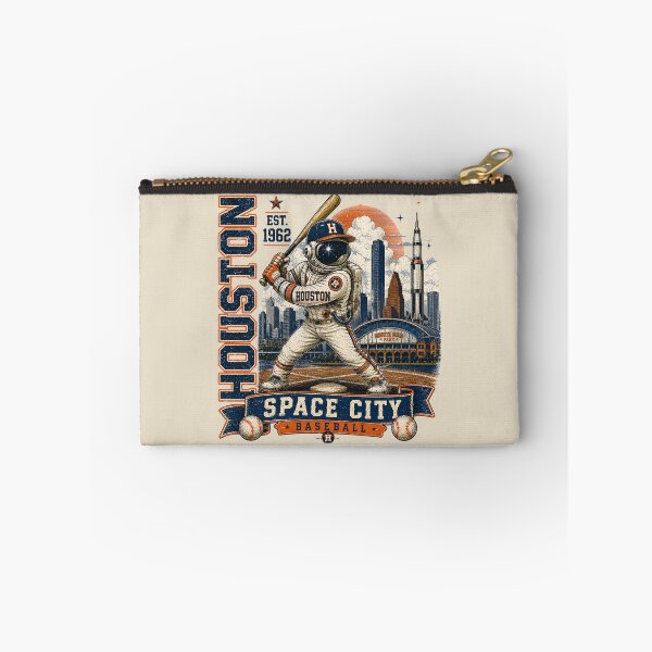Item preview, Houston Space City Baseball Vintage Astronaut T Shirt Retro Houston Baseball Fan Gift designed and sold by GhostDawgs.