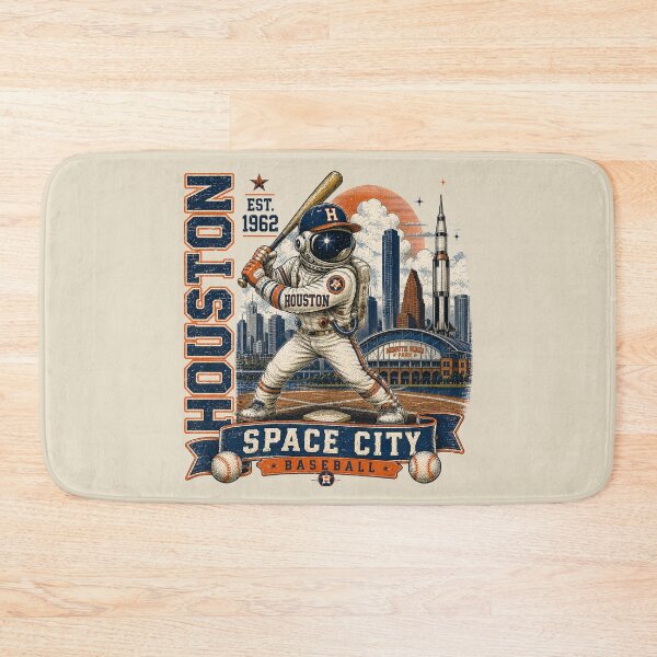 Item preview, Houston Space City Baseball Vintage Astronaut T Shirt Retro Houston Baseball Fan Gift designed and sold by GhostDawgs.