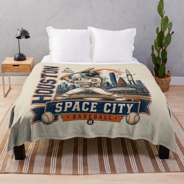 Item preview, Houston Space City Baseball Vintage Astronaut T Shirt Retro Houston Baseball Fan Gift designed and sold by GhostDawgs.