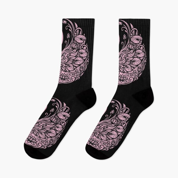 Item preview, Elegant Flamingo Lotus Pond Vector Stencil Art designed and sold by ZUMERI.