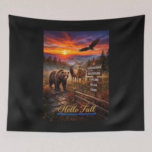 Item preview, SHENANDOAH MOUNTAINS - Hello Fall designed and sold by DBM Photo Art 1.