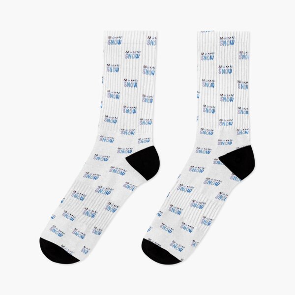Item preview, Minimalist Cute Blue Snowflakes - Winter Aesthetic designed and sold by SunandShade.