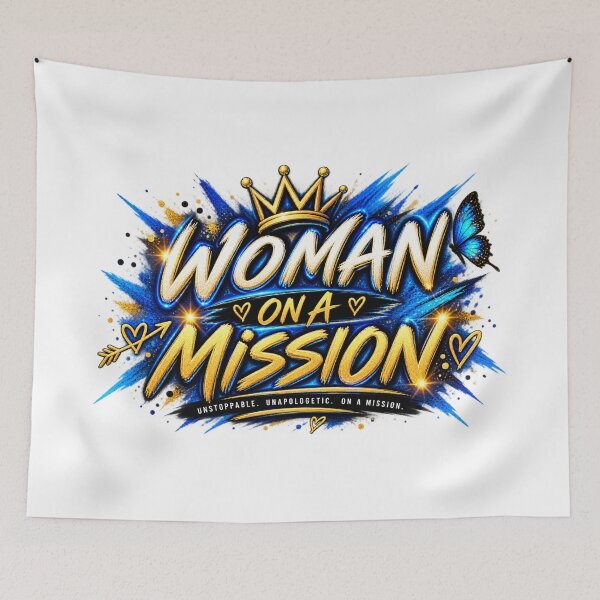 Item preview, Woman On A Mission designed and sold by JohannaSMerch.
