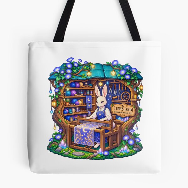 Item preview, Luna’s Loom | Enchanted Celestial Silks | Magical Rabbit Weaver designed and sold by MrDev.