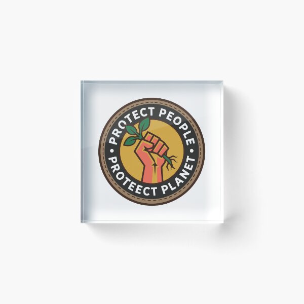 Item preview, Protect People Protect Planet Fist designed and sold by AliveStyle.