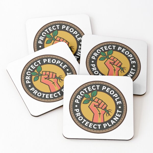 Item preview, Protect People Protect Planet Fist designed and sold by AliveStyle.