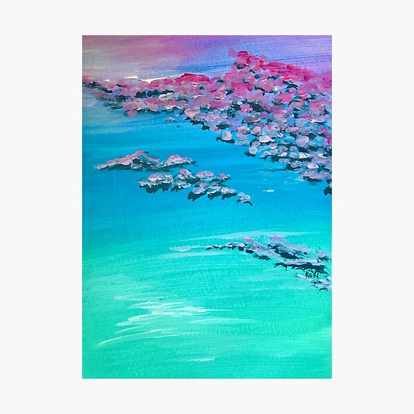 Item preview, Cherry Blossom Cloudscape designed and sold by ArtwithaFriend.