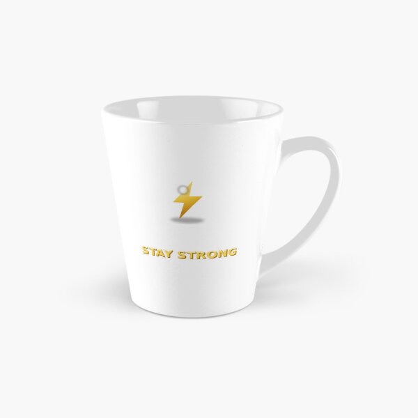 Item preview, Stay Strong Glossy 3D Lightning Bolt designed and sold by kd2010.