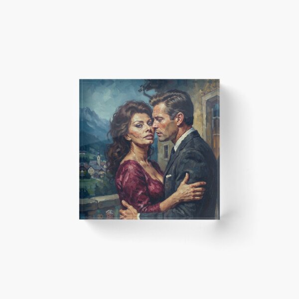Item preview, A Breath of Scandal Romance Fine Art Tribute designed and sold by Art's Diner.