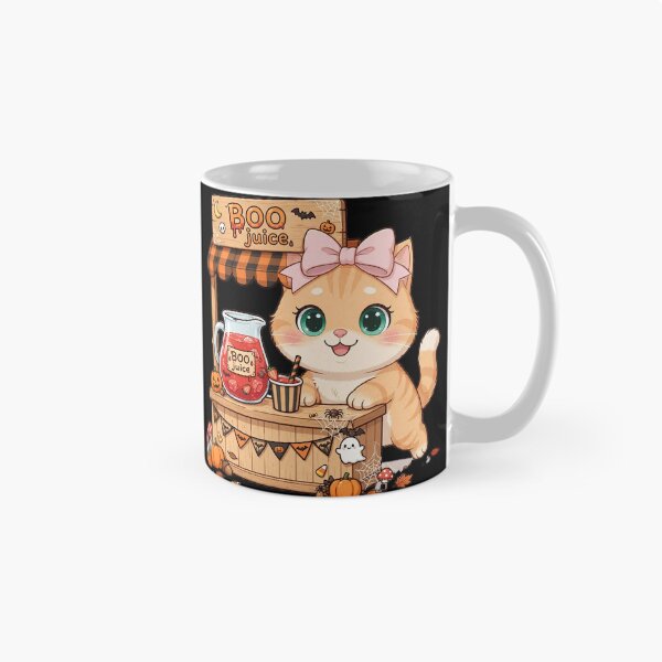 Item preview, Cute Boo Juice Cat Halloween Stand designed and sold by Moody Vibes Studio.