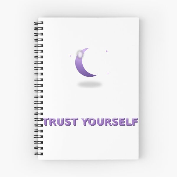 Item preview, Trust Yourself Glossy 3D Crescent Moon designed and sold by kd2010.