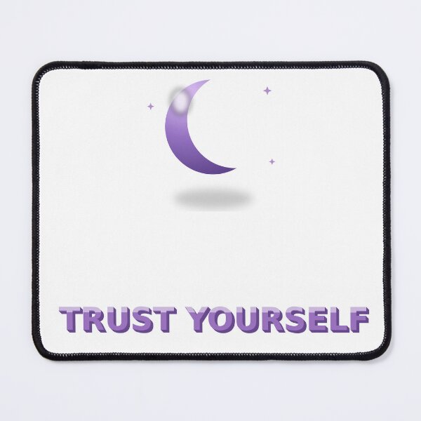 Item preview, Trust Yourself Glossy 3D Crescent Moon designed and sold by kd2010.