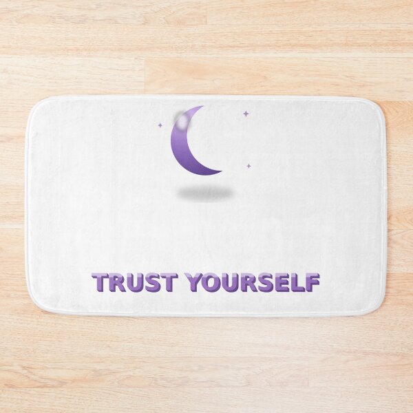 Item preview, Trust Yourself Glossy 3D Crescent Moon designed and sold by kd2010.