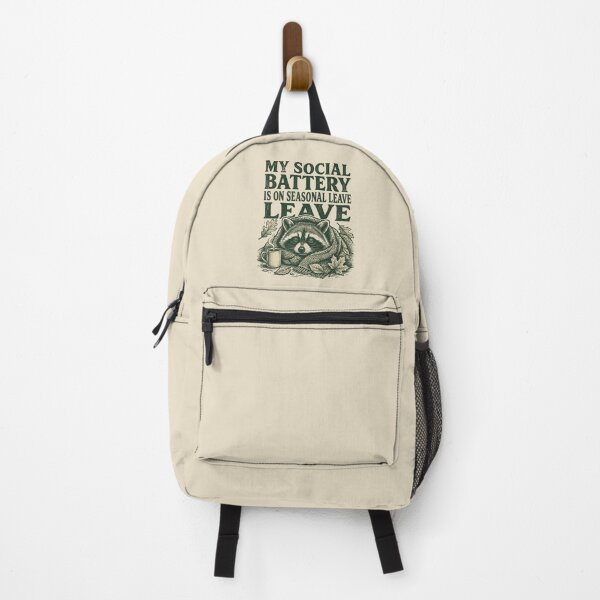 Item preview, My Social Battery Is On Seasonal Leave designed and sold by SignumShop.