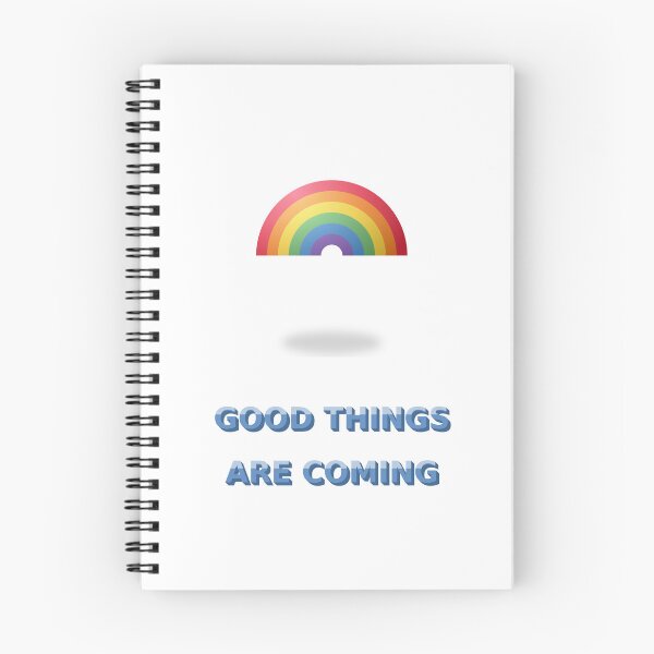 Item preview, Good Things Are Coming Glossy 3D Rainbow designed and sold by kd2010.