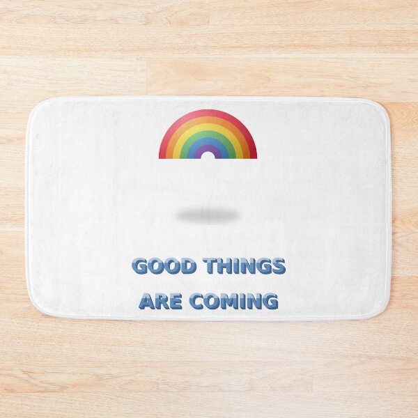 Item preview, Good Things Are Coming Glossy 3D Rainbow designed and sold by kd2010.