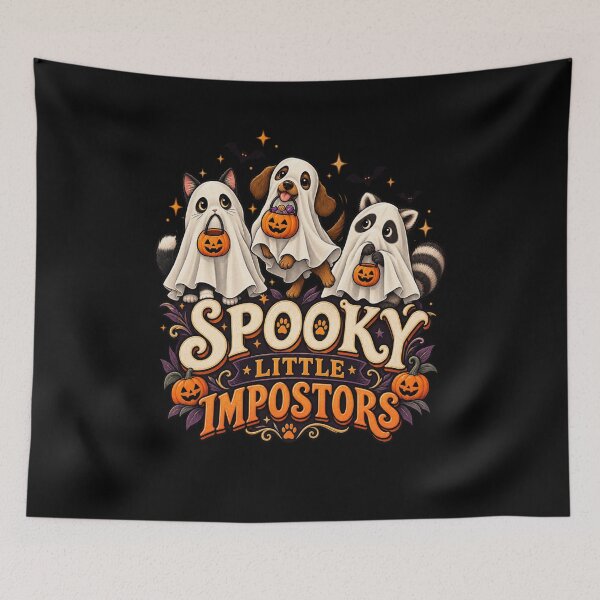 Item preview, Pequeños impostores espeluznantes designed and sold by FreshPixelArt.