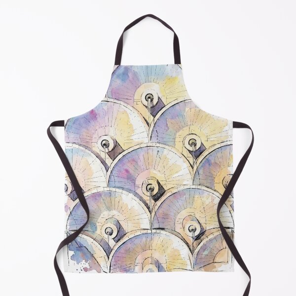 Item preview, Yerevan Cascade Complex Architectural Patterns Watercolor Art designed and sold by NareArt.