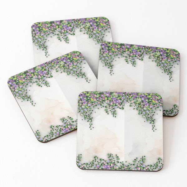 Item preview, Tiny Flowers Abstract Impressionist Botanical Illustration designed and sold by JoyfulWhimsy.