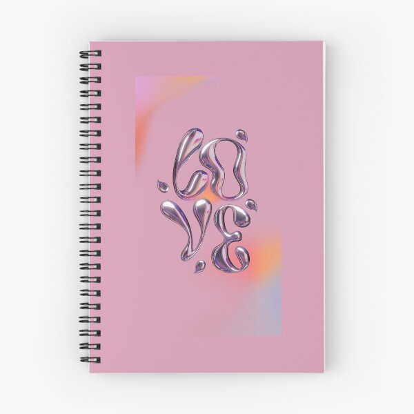 Item preview, 3D Liquid Chrome Love Typography Modern Pink Valentines Day designed and sold by Harsha Pinjani.