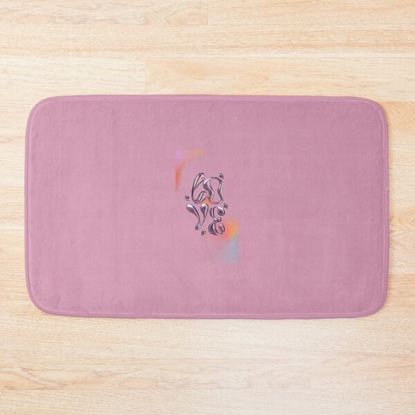 Item preview, 3D Liquid Chrome Love Typography Modern Pink Valentines Day designed and sold by Harsha Pinjani.