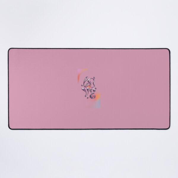 Item preview, 3D Liquid Chrome Love Typography Modern Pink Valentines Day designed and sold by Harsha Pinjani.