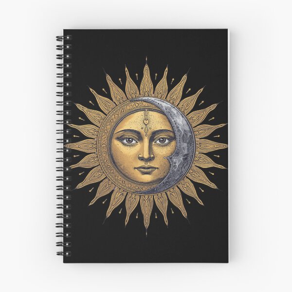 Item preview, Boho sun and moon designed and sold by whatthefoxsays.