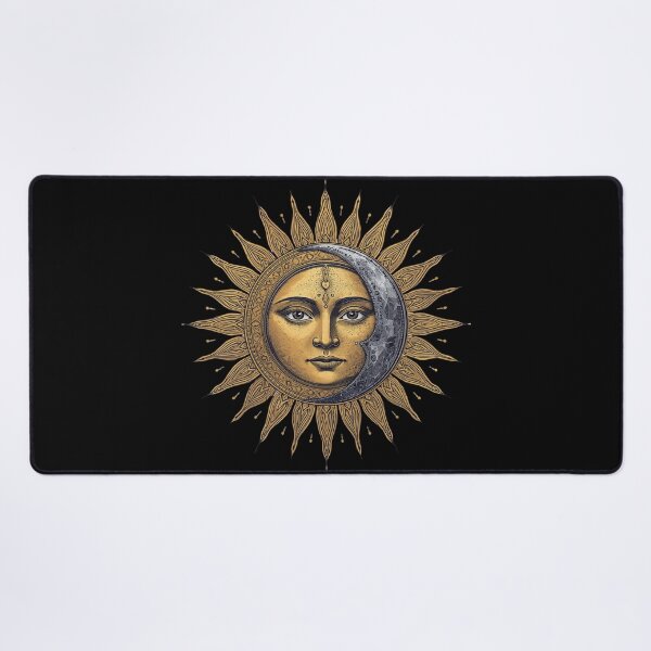 Item preview, Boho sun and moon designed and sold by whatthefoxsays.