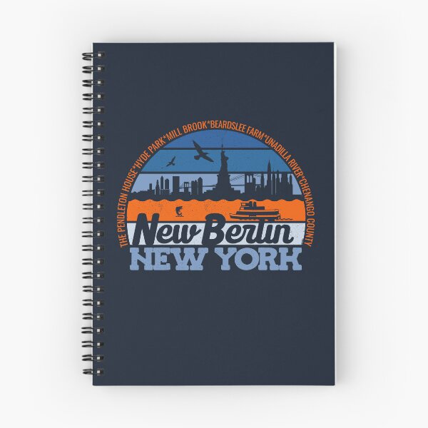 Item preview, New Berlin New York Sunset Retro Vintage Local Pride Logo designed and sold by CRHPOD20.