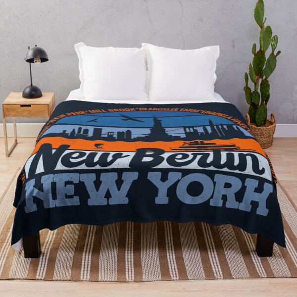 Item preview, New Berlin New York Sunset Retro Vintage Local Pride Logo designed and sold by CRHPOD20.