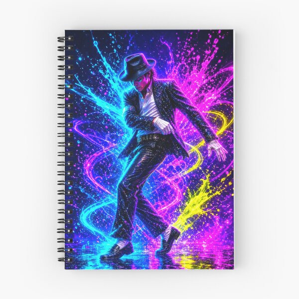 Item preview, Neon Moonwalk Splash designed and sold by ExploreAura Studio.