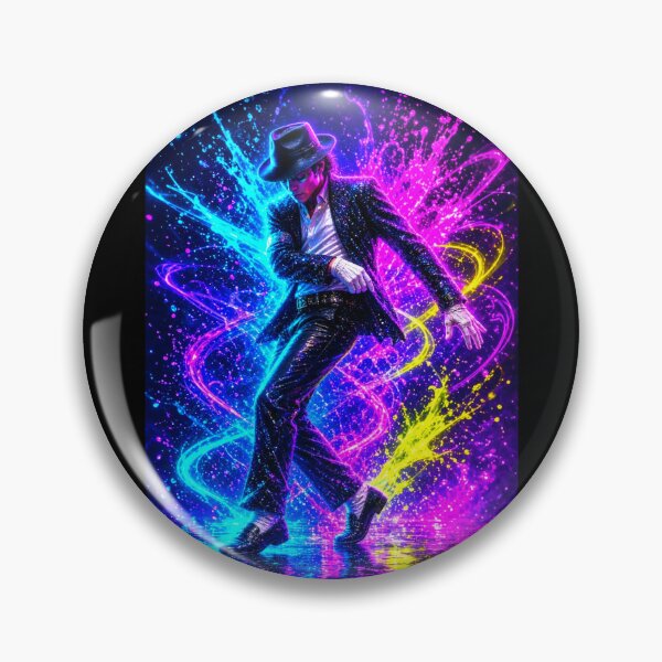 Item preview, Neon Moonwalk Splash designed and sold by ExploreAura Studio.