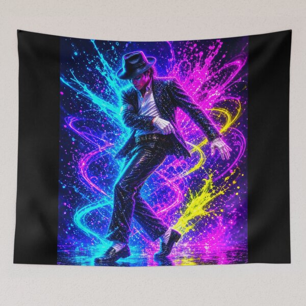 Item preview, Neon Moonwalk Splash designed and sold by ExploreAura Studio.