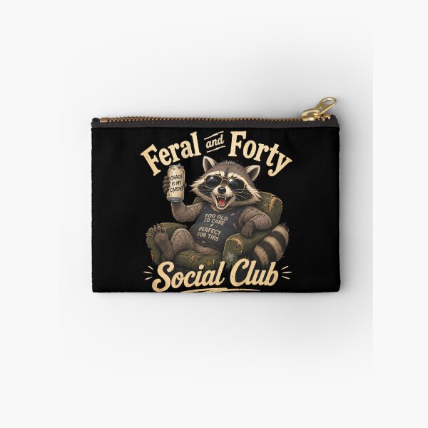 Item preview, Feral and Forty Social Club  designed and sold by TheEndDesign.