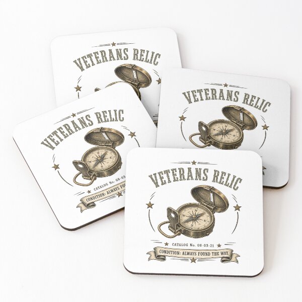 Item preview, Veterans Relic Compass | Vintage Military Compass T-Shirt designed and sold by Mikoff04-arts.
