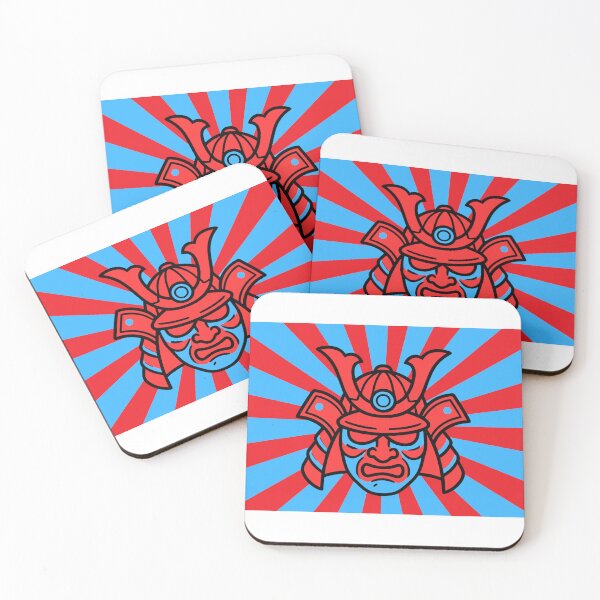 Item preview, Red and Blue Samurai  designed and sold by HillC1985.