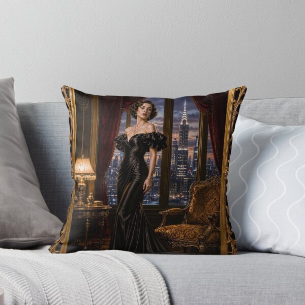 Item preview, Elodie Valtraine At Hôtel d’Orphée Nightscape Portrait Captivating AI Concept Art by Xzendor7 designed and sold by Xzendor7 Digital Art Creations.