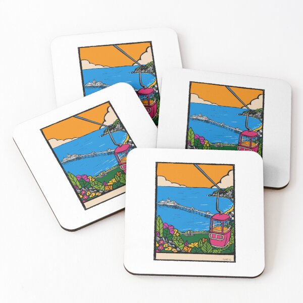 Item preview, Llandudno, Great Orme, North Wales l Original British Landmark Art | GWART designed and sold by GWARTGB.