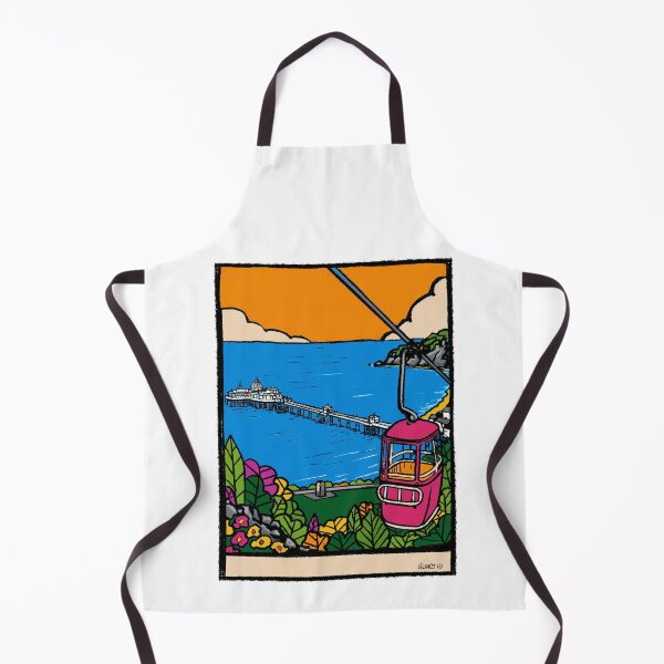 Item preview, Llandudno, Great Orme, North Wales l Original British Landmark Art | GWART designed and sold by GWARTGB.