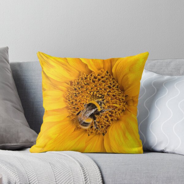 Item preview, Golden Sunflower and Bumblebee Macro designed and sold by Violaman.