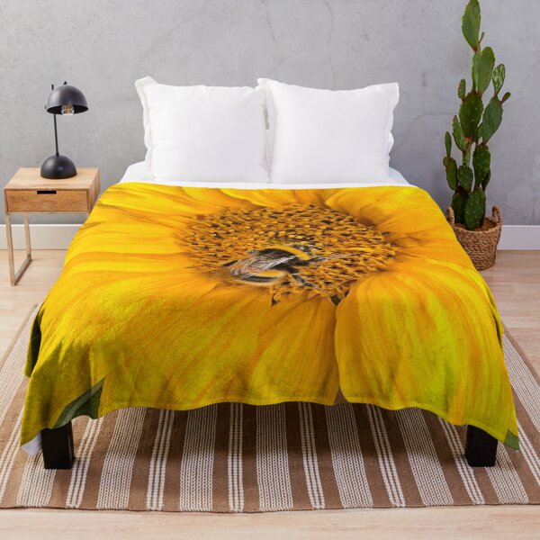 Item preview, Golden Sunflower and Bumblebee Macro designed and sold by Violaman.