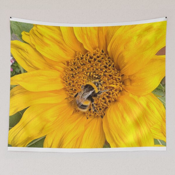 Item preview, Golden Sunflower and Bumblebee Macro designed and sold by Violaman.