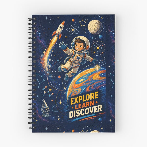Item preview, Cute Boy Astronaut Space Explore Learn Discover designed and sold by ArtsAmaze.