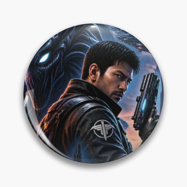 Item preview, Prey 2 Sci-Fi Alien Hunter Retro Gaming Design designed and sold by ActionForge.