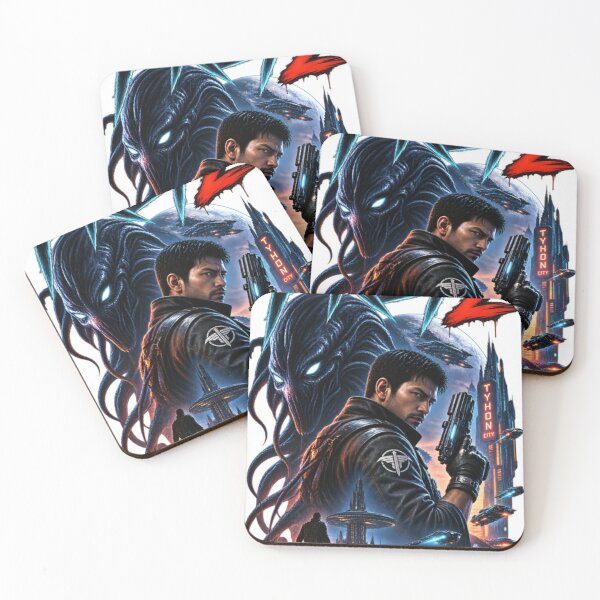 Item preview, Prey 2 Sci-Fi Alien Hunter Retro Gaming Design designed and sold by ActionForge.